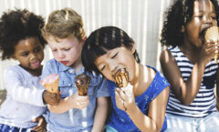 IJskar op kinderfeestje