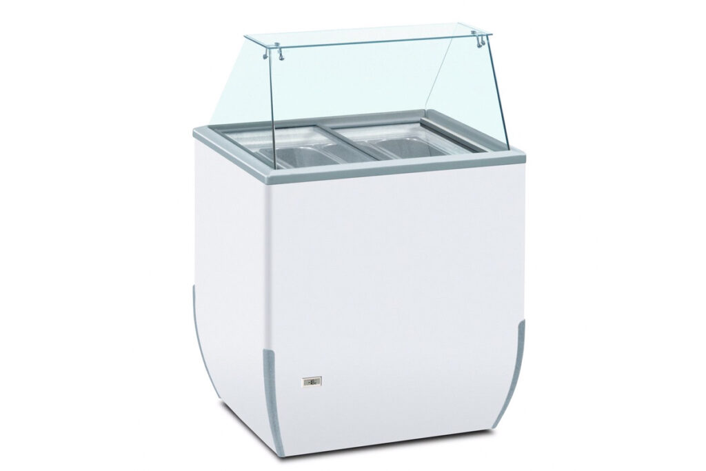 ijs vitrine huren