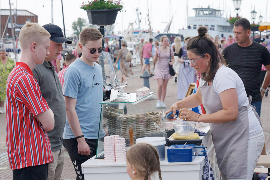 IJskar voor een BBQ huren