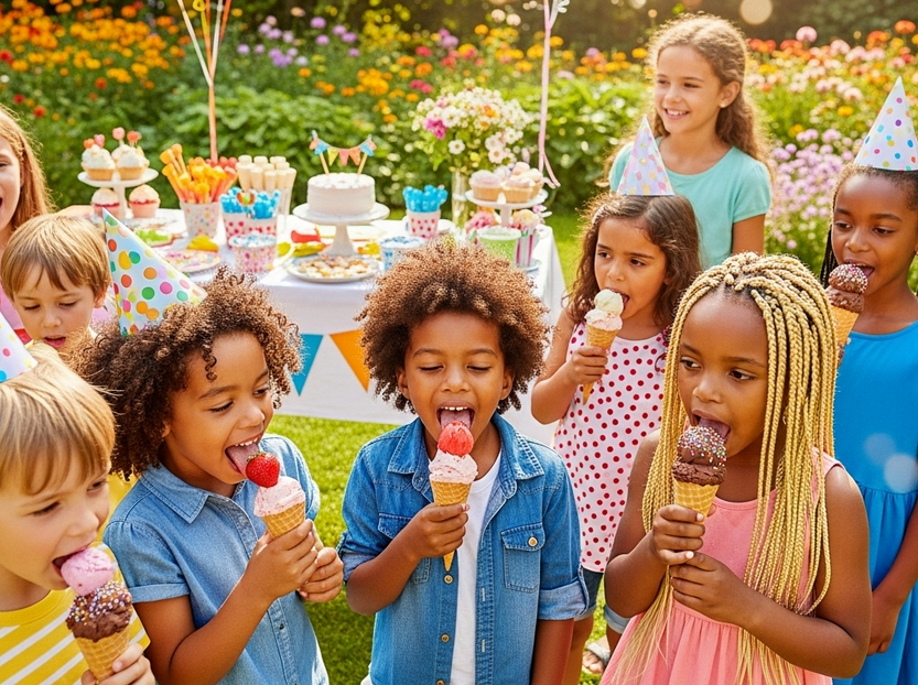 ijskar huren voor kinderfeestjes