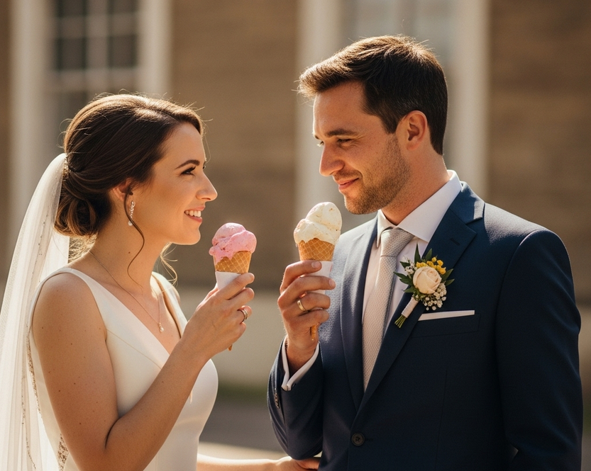 perfecte momenten voor een ijskar op je bruiloft