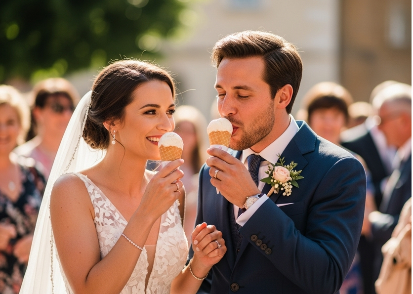 Waarom een ijskar op je bruiloft onmisbaar is