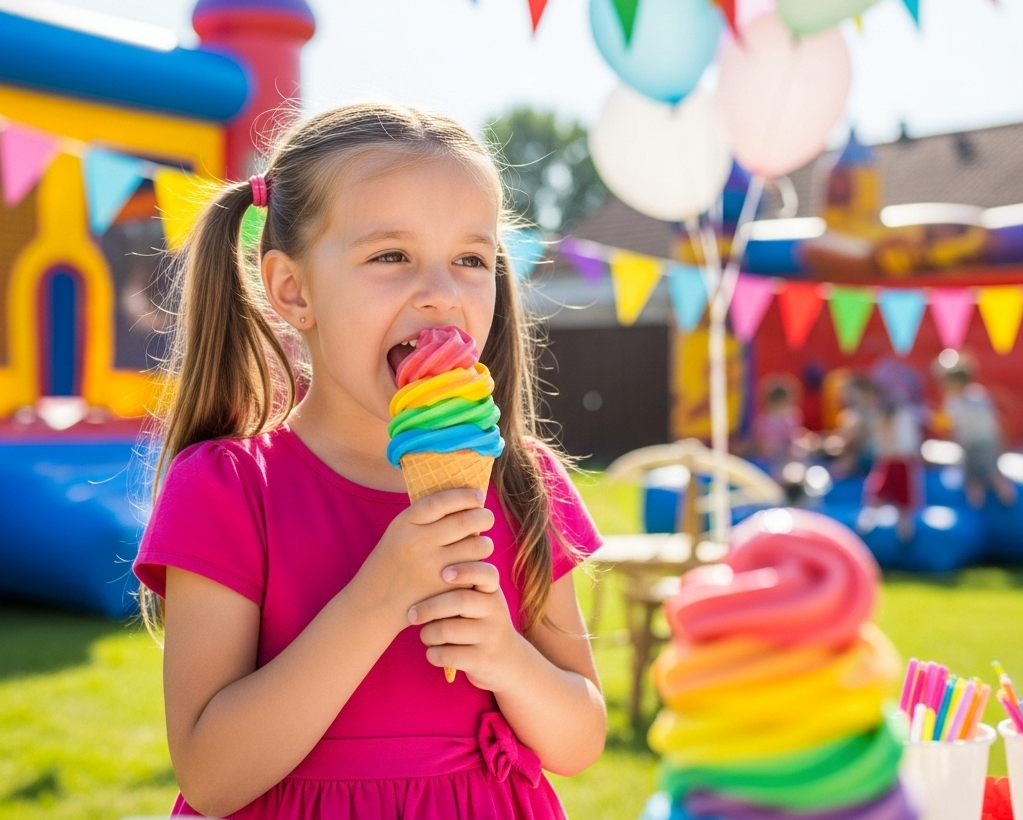 Huur een ijskar voor een kinderverjaardag