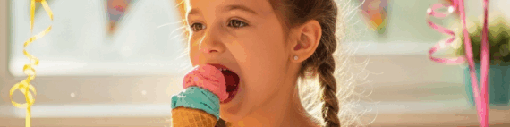 ijskar huren voor een kinderverjaardag