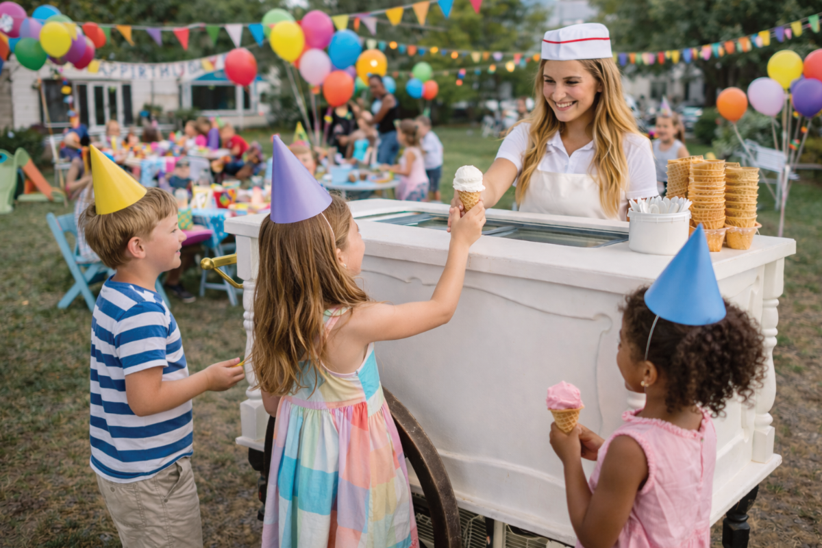 IJskar huren kinderverjaardag