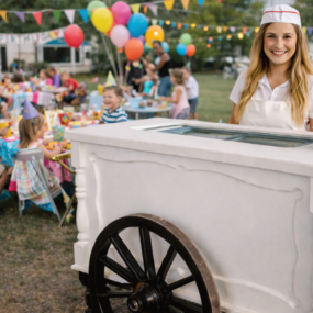 IJskar huren voor een kinderverjaardag