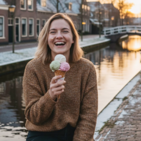 IJskar op locatie in Overijssel