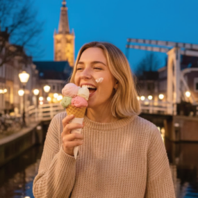 IJskar op locatie in Zuid-Holland