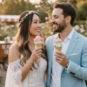 Versiering bruiloft feest