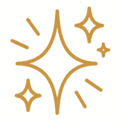 Symbool: glinstering